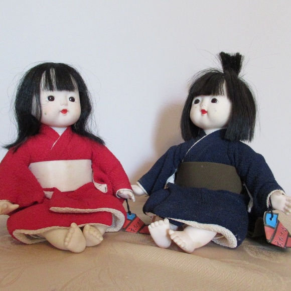 Authentic Japanese Kyoto & Ooiko Porcelain dolls - Picture 3 of 5